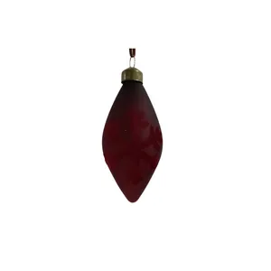 These red glass ornaments are perfect for decorating your Christmas tree, adding a festive touch to your home, or for use in craft projects.