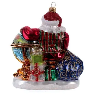 This ornament is a delightful addition to any Christmas tree, adding a touch of festive cheer and whimsical charm to your holiday decor.