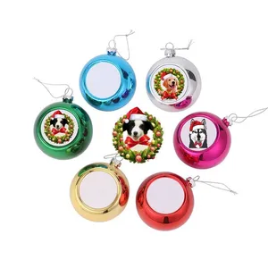 This product features a high-quality, printed image of a dog wearing a Santa hat in a wreath, adding a personalized touch to your holiday decorations.
