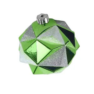 These Christmas ornaments have a modern and stylish design that will add a touch of sophistication to your holiday decor.  They're perfect for those who want a unique and eye-catching look for their Christmas tree.