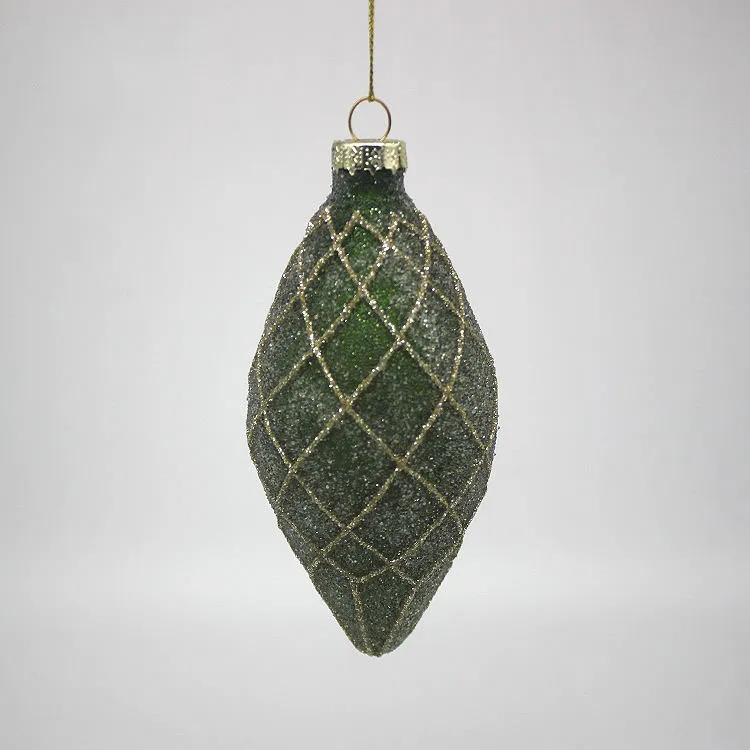 This product is a Christmas ornament ball, perfect for hanging on your Christmas tree or using as a festive decoration. It adds a touch of elegance and sparkle to any holiday setting.