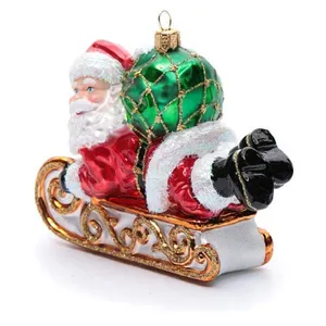 This Christmas Ornament is designed in a classic style with a touch of whimsy. It is suitable for both traditional and modern Christmas decorations.