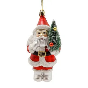 This product is a hand-blown glass ornament, showcasing intricate details and a unique design. The artisan craftmanship is evident in the product's fine features and finish.