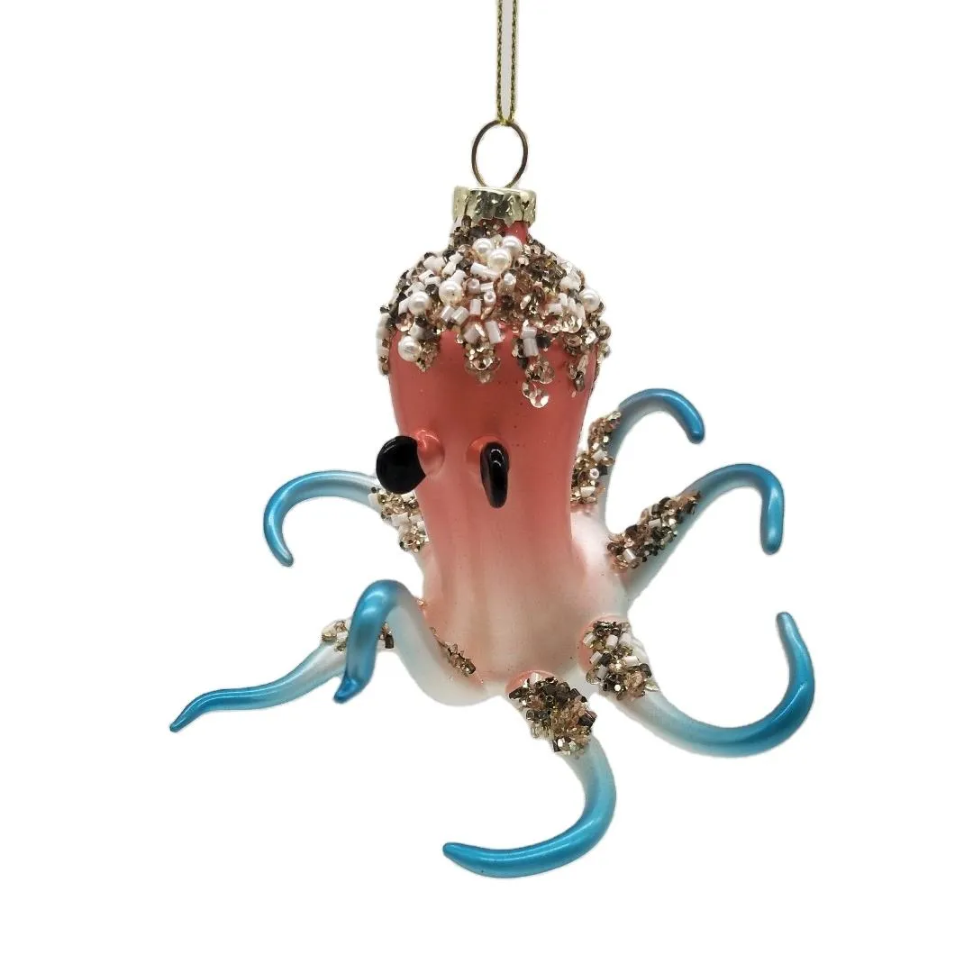 This Christmas ornament features a beautiful and intricate design that is hand-painted. The vibrant colors and delicate details create a truly stunning visual effect. This ornament is sure to be a captivating addition to your holiday decorations.