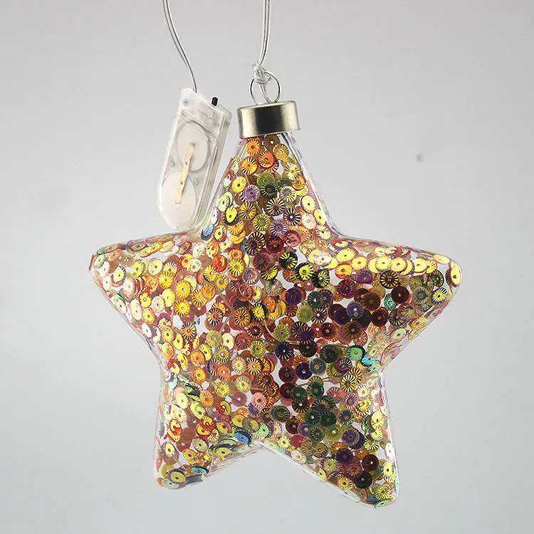 The product can be hung on Christmas trees, doors, or other festive decor to brighten up any holiday space. It adds a touch of magic and wonder to the atmosphere.