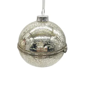 This product is hand-painted with a mercury silver finish.