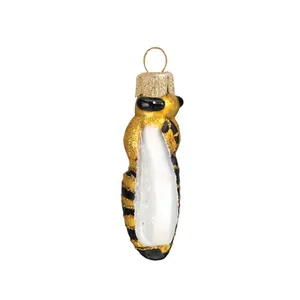 The hamster design is hand-painted with intricate detail and features a touch of sparkle.