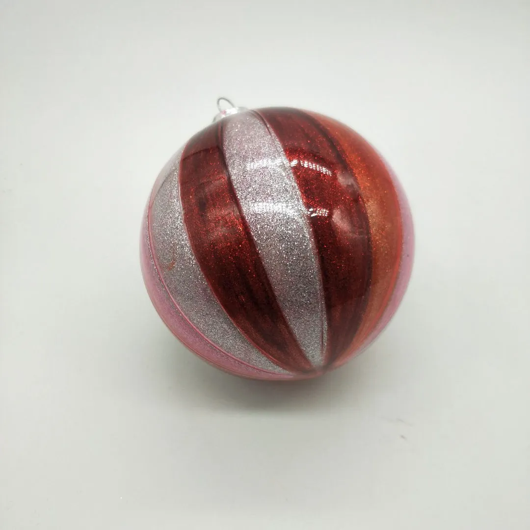 This product is made from high-quality glass with a beautiful striped design and a shiny finish.