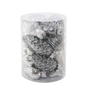 This assortment of Christmas ornaments can be used to decorate your Christmas tree, mantel, or any other area of your home.