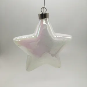 This product is made of glass and features a star shape.