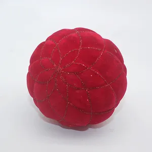 This Christmas glass ball ornament has a classic and elegant design that will complement any holiday decor. It's perfect for those who prefer a more traditional look for their Christmas decorations.