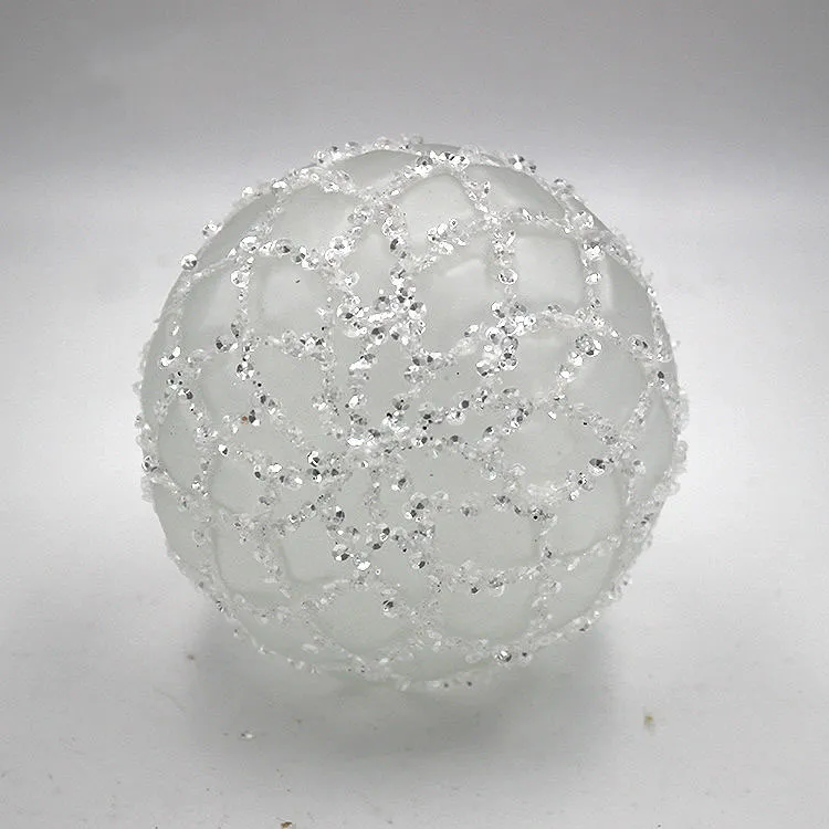 These Christmas ornaments have a classic and elegant style that will complement any Christmas decor.